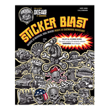 Paquet d'autocollants BoMonster, variés, noir, paq. 20 Front_Flat