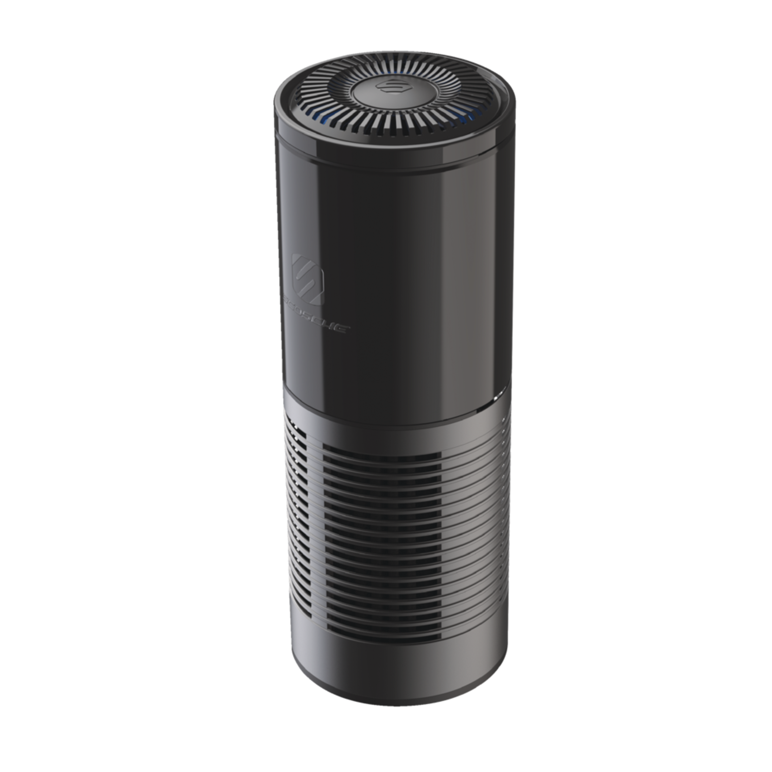 Scosche Portable HEPA Auto FrescheAir 2 Purifier Front_Three_Fourths_Angled_Left