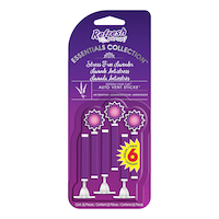 Refresh Your Car! Vent Stick Air Freshener, 6-pk Front_Flat