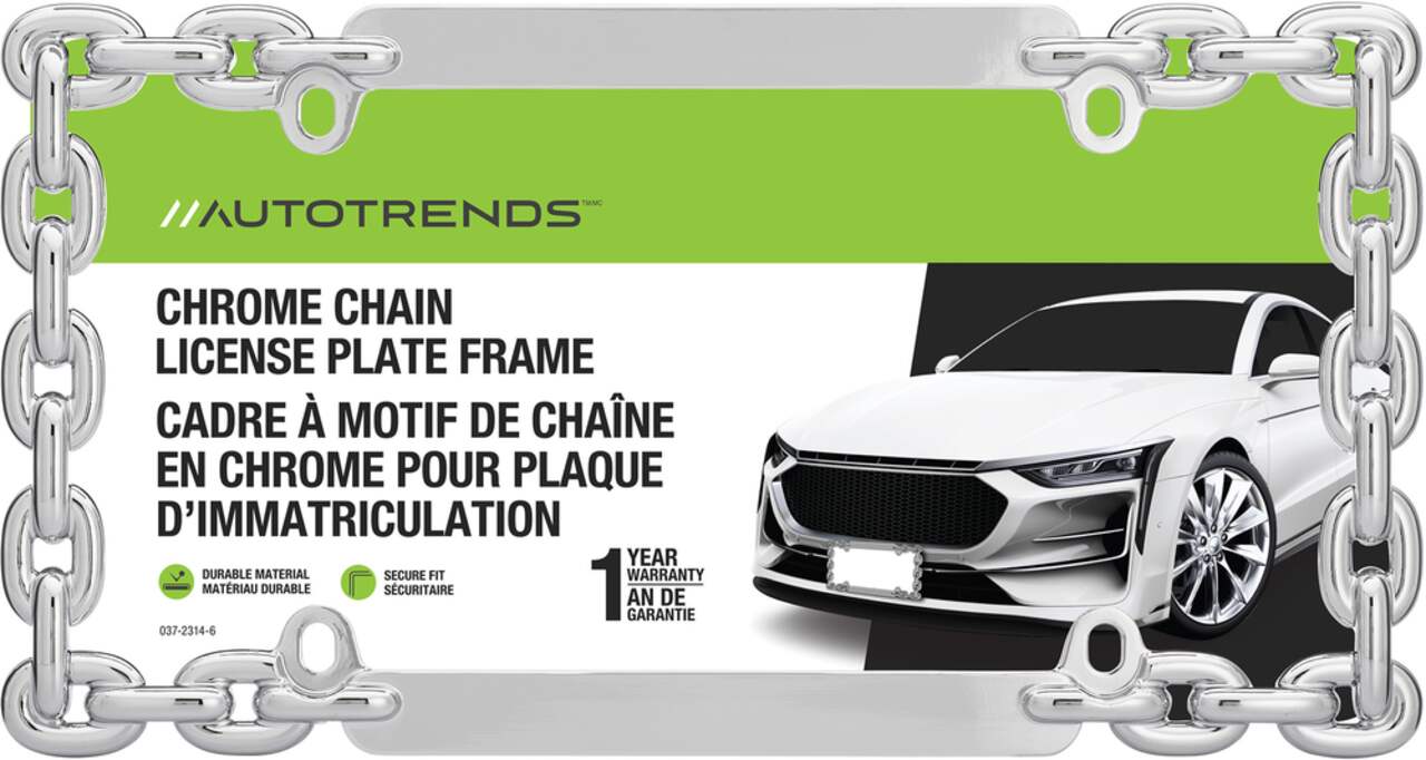Audi chrome discount license plate frame