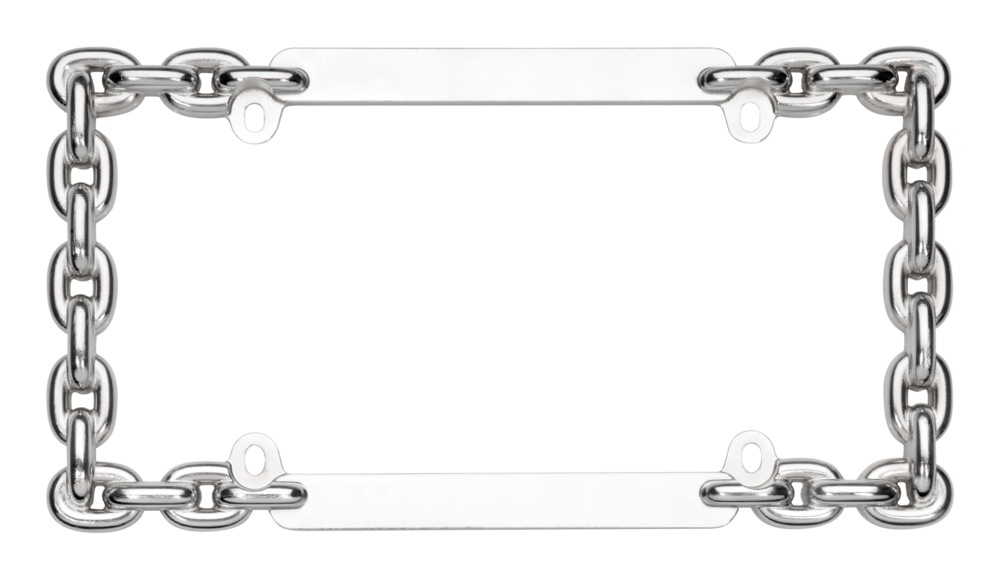 Chrome Chain License Plate Frame Canadian Tire