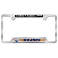 Edmonton Oilers License Plate Frame Front_Flat