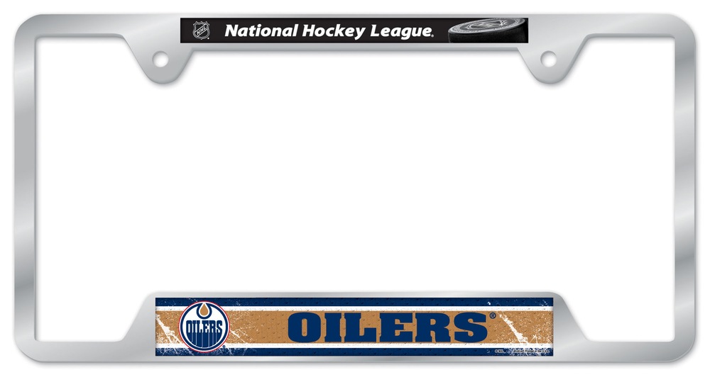 Edmonton Oilers License Plate Frame Canadian Tire