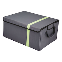 AutoTrends Luxury Trunk Organizer Front_Angled_Left