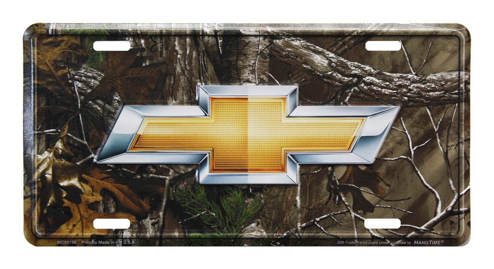 Realtree Chevy License Plate Canadian Tire