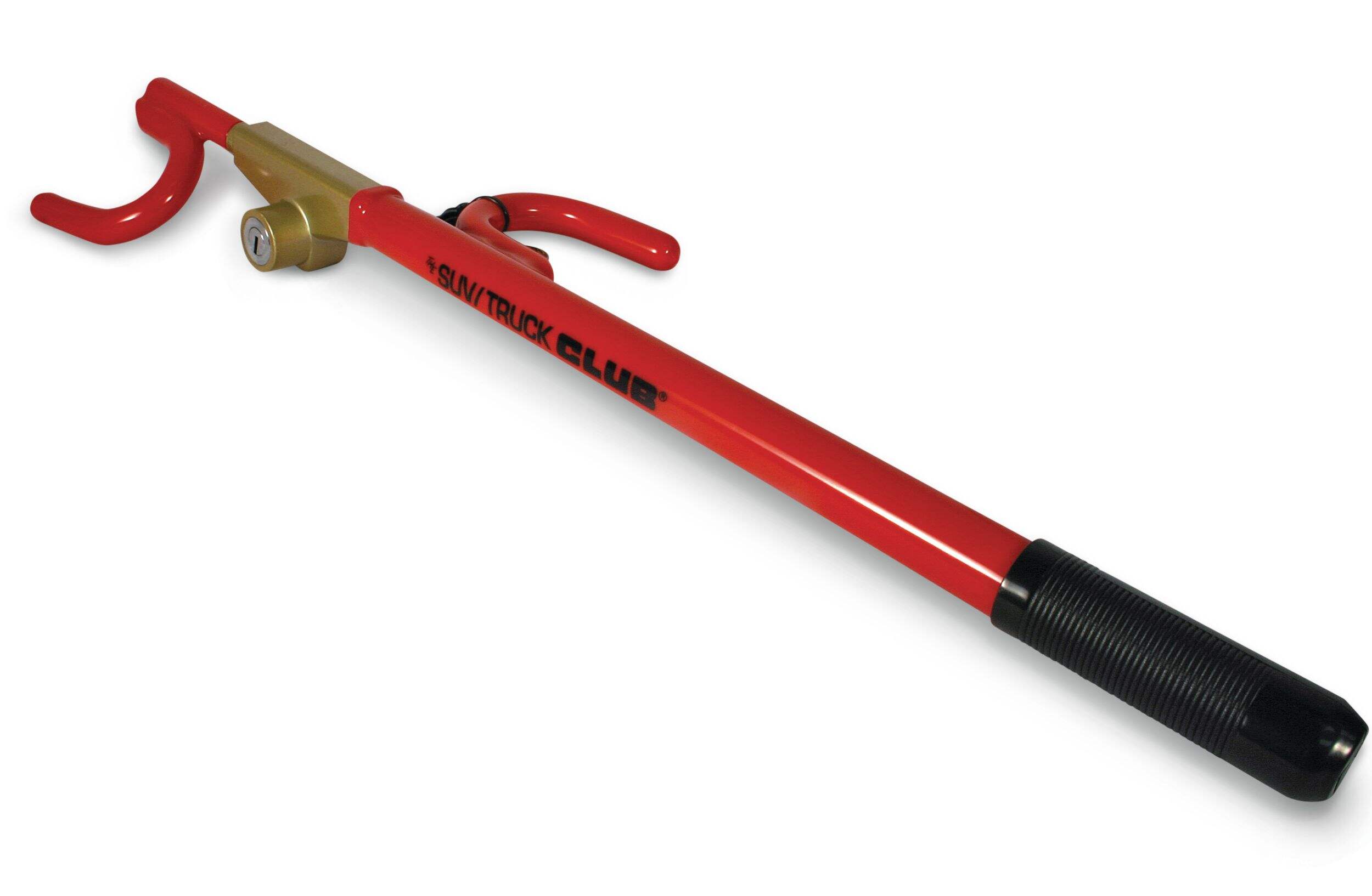 The Club SUV & Truck Steering Wheel Lock Front_Three_Fourths_Angled_Left