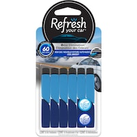 Refresh Your Car! Vent Stick Dual Scent Car Air Freshener, 6-pk Front_Flat