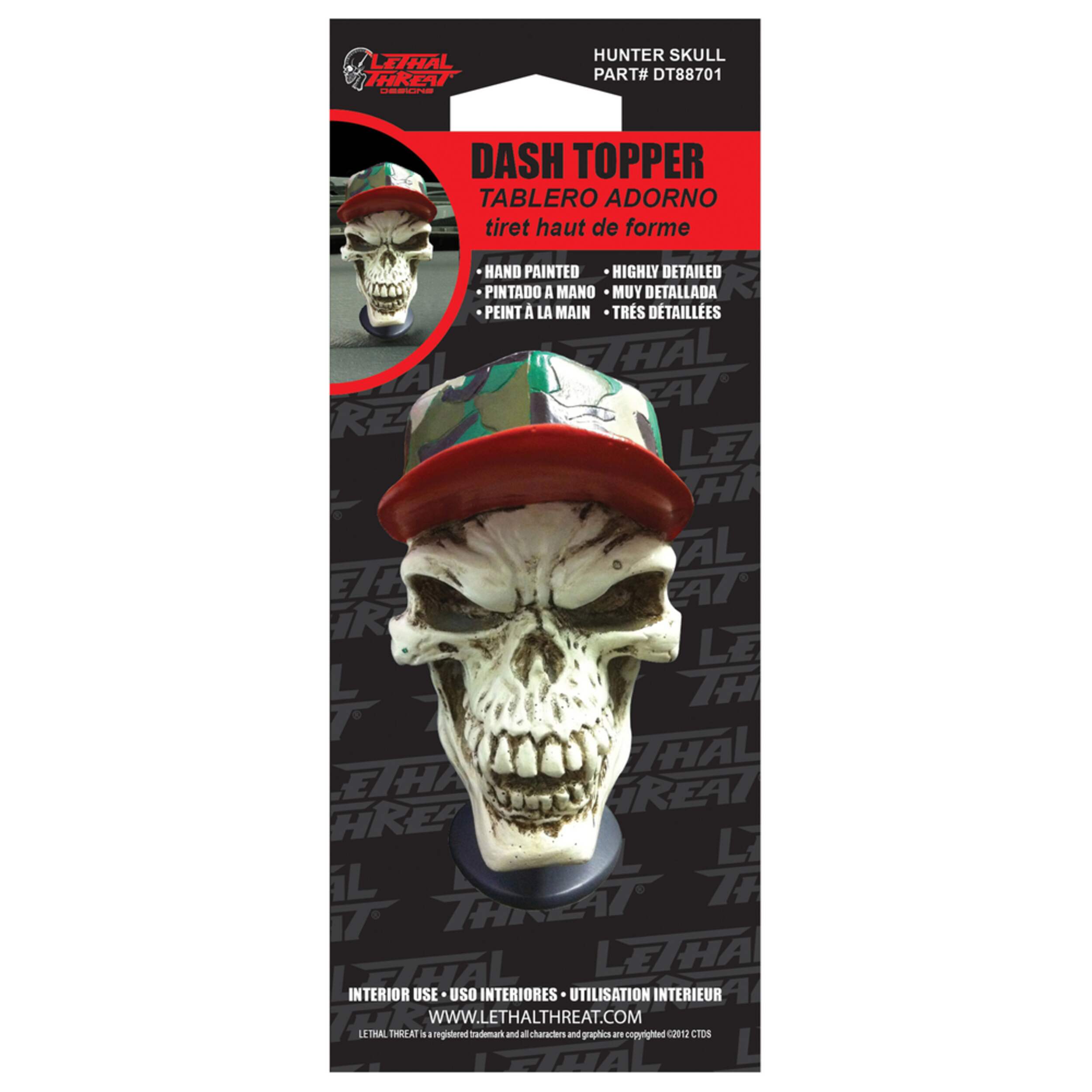 Lethal Threat Hunter Skull Dash Topper Front_Flat