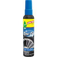 Little Trees Air Freshener Spray Bottle, New Car Front_Flat