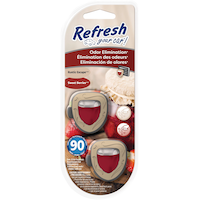 Refresh Your Car! Dual Scent Mini Diffuser Air Freshener, Rustic Escape/Sweet Berries, 2-pk Front_Flat
