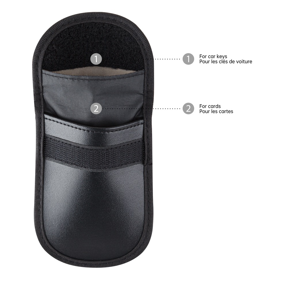 AutoTrends Faraday Pouch RFID Blocker Keychain Canadian Tire