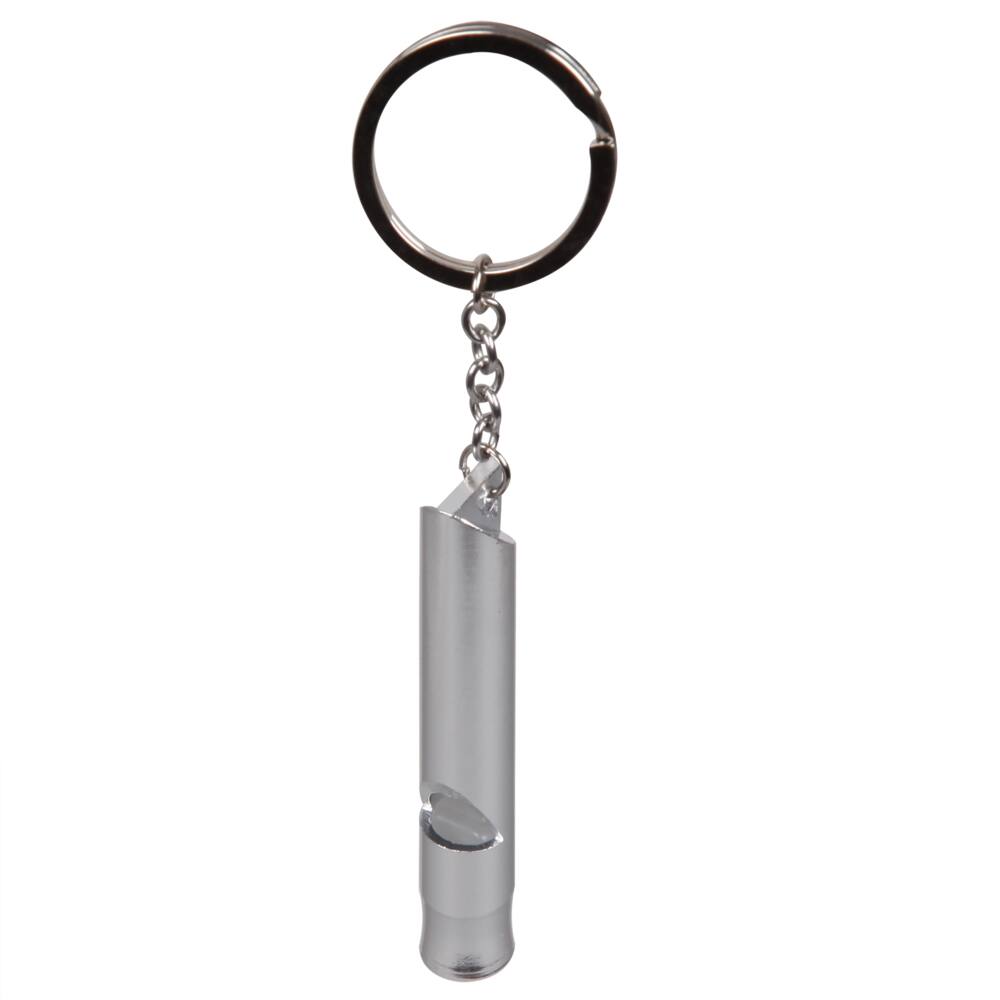 munkees Emergency Survival Whistle with key chain waterproof aluminium capsule 3385 emergency information extremely high pitched tone