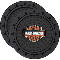 Harley-Davidson Coaster Set, 2-pc Front_Flat