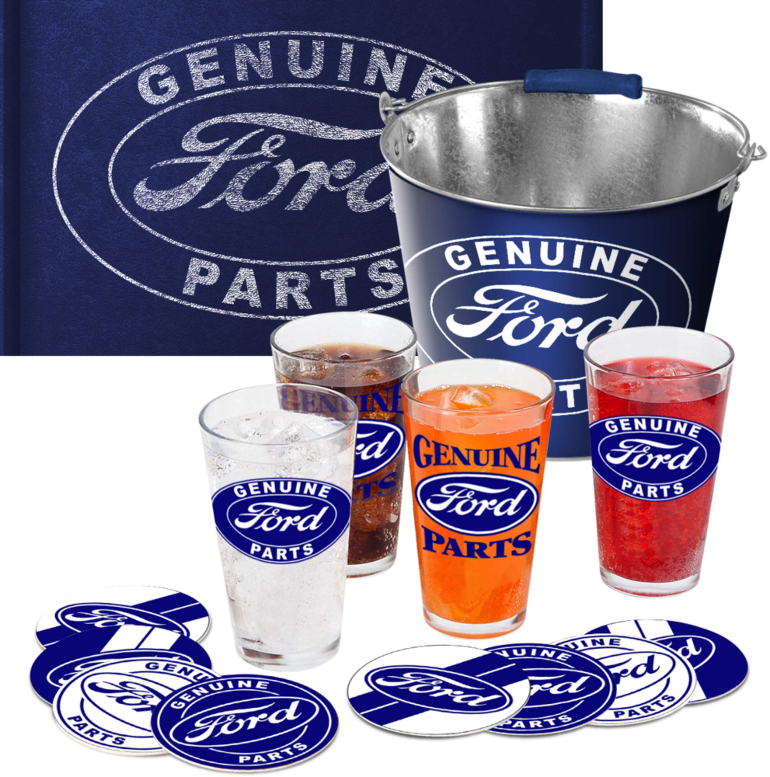 Ford Party Bucket Set, 14-pc Composite_or_Mixed