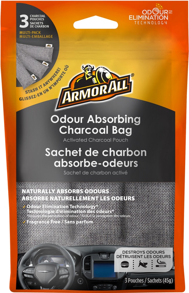 Armor All Odour Absorbing Charcoal Bag, 3pk Canadian Tire