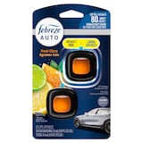 Febreze Auto Fresh Citrus Vent Clip Air Freshener, 2-pk Front_Flat