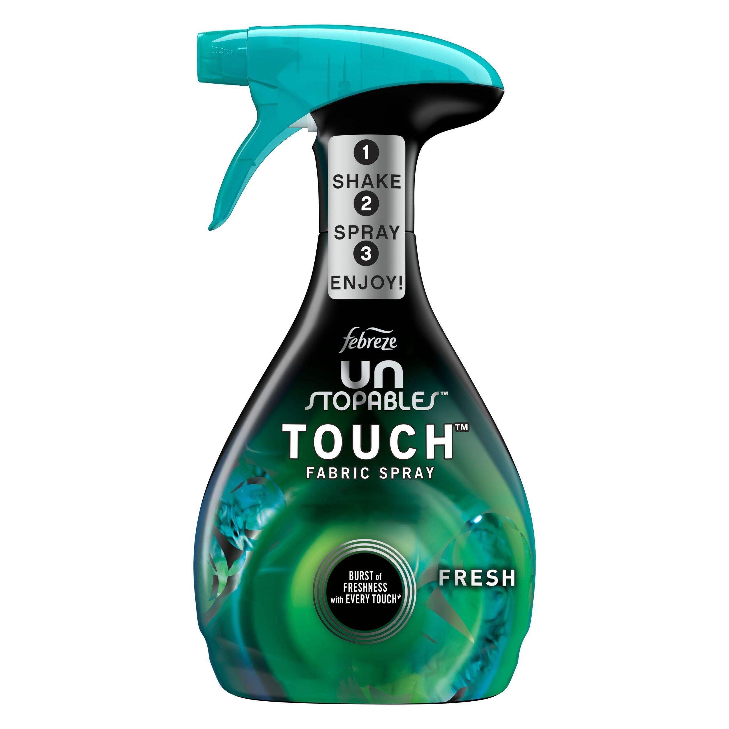 Febreze Unstopables Touch Fabric Deodorizing Spray, Fresh, 500ml