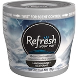 Refresh Your Car! Lightning Bolt Ice Storm Dual Can Air Freshener, 5-oz Front_Elevated