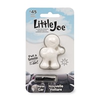 Little Joe Vent Clip Air Freshener, New Car Fragrance Front_Flat