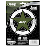 Décalcomanie autoadhésive Chroma, Jeep Star Front_Flat