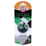 Arm & Hammer Outdoor Breeze Vent Clip Car Air Freshener Front_Flat