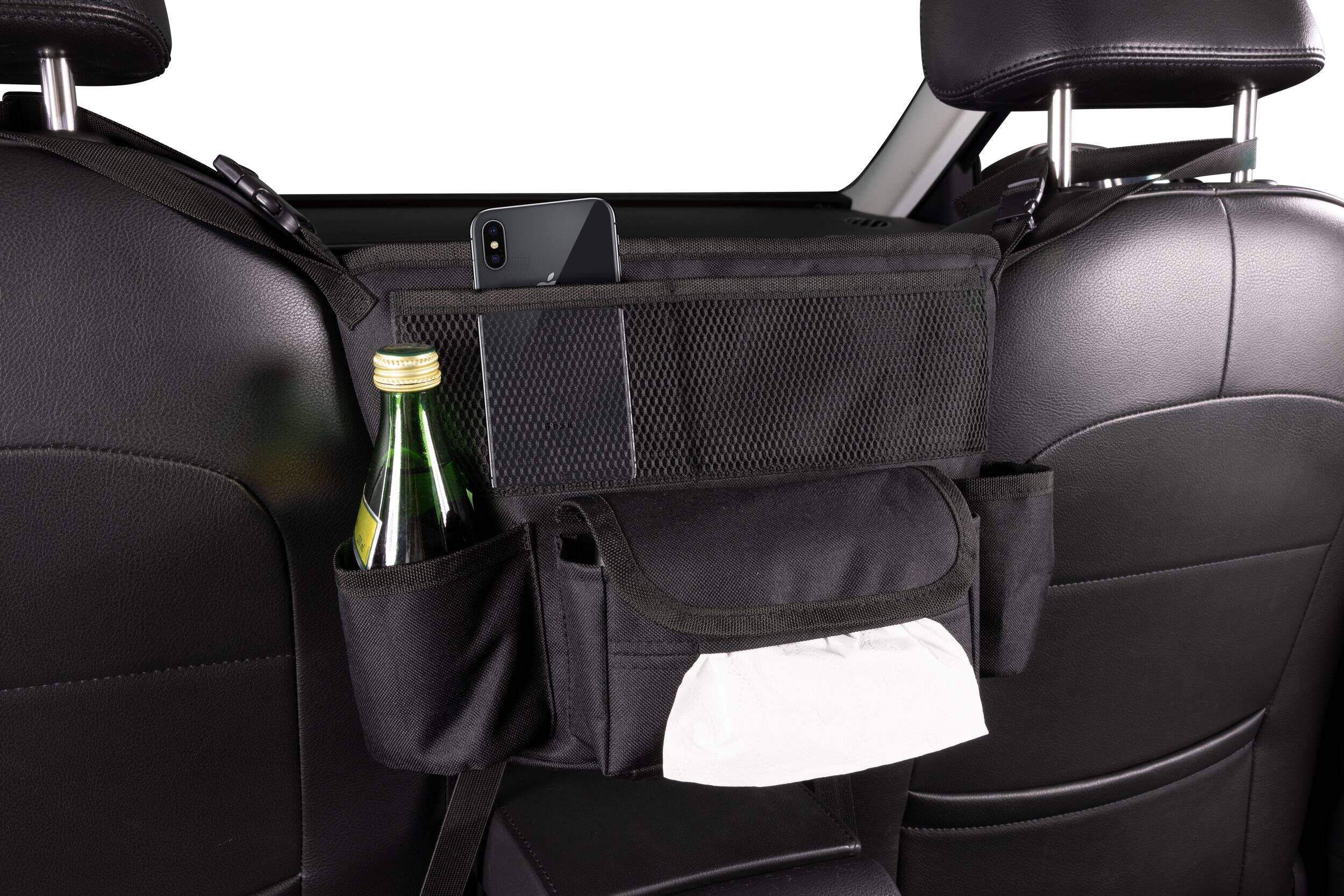 AutoTrends Universal InBetween Car Seat Organizer, Black Canadian Tire