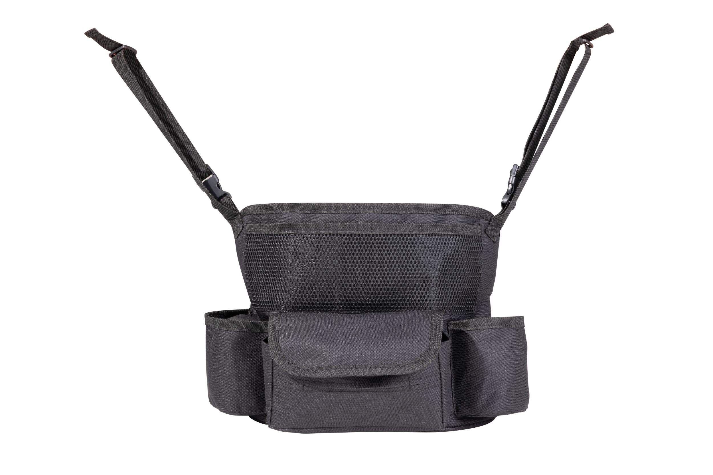 AutoTrends Faux Shearling Warm Sherpa Seatbelt Pad Front_Flat