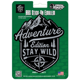 Lethal Threat Adventure Edition Stick-On 3D Emblem, 6 x 8-in Front_Flat