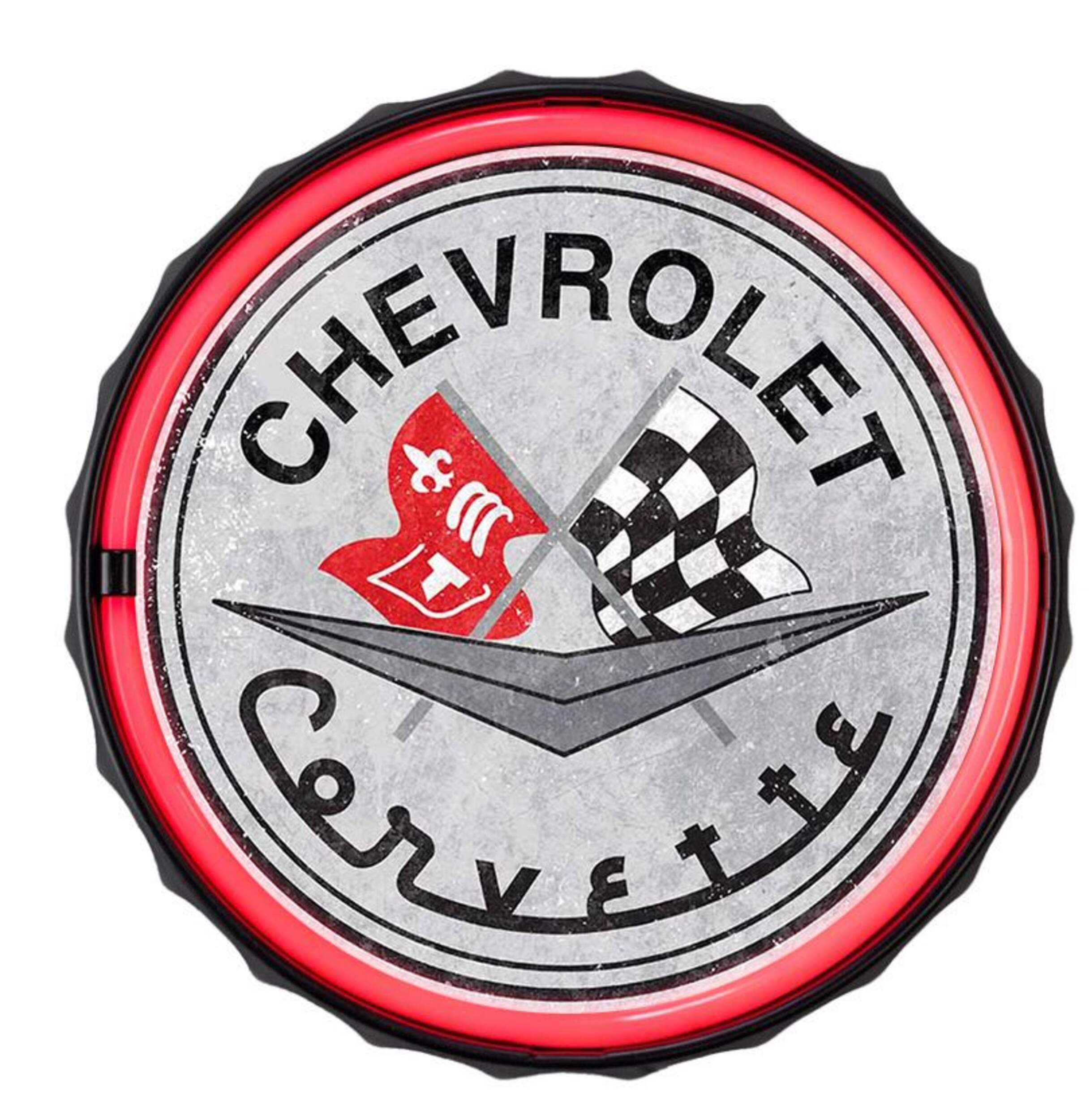 Chevrolet Corvette LED Sign Front_Flat