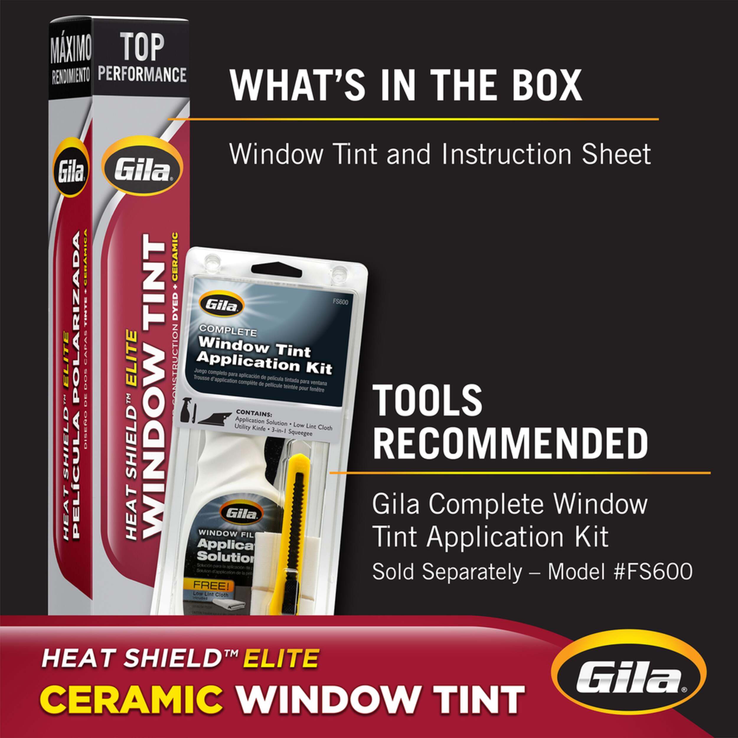Gila Heat Shield Elite Ceramic 20 VLT Window Tint Canadian Tire