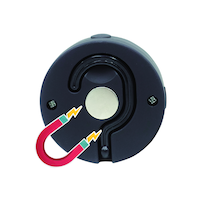 COB 3000K Puck Light, Warm White Back_Elevated