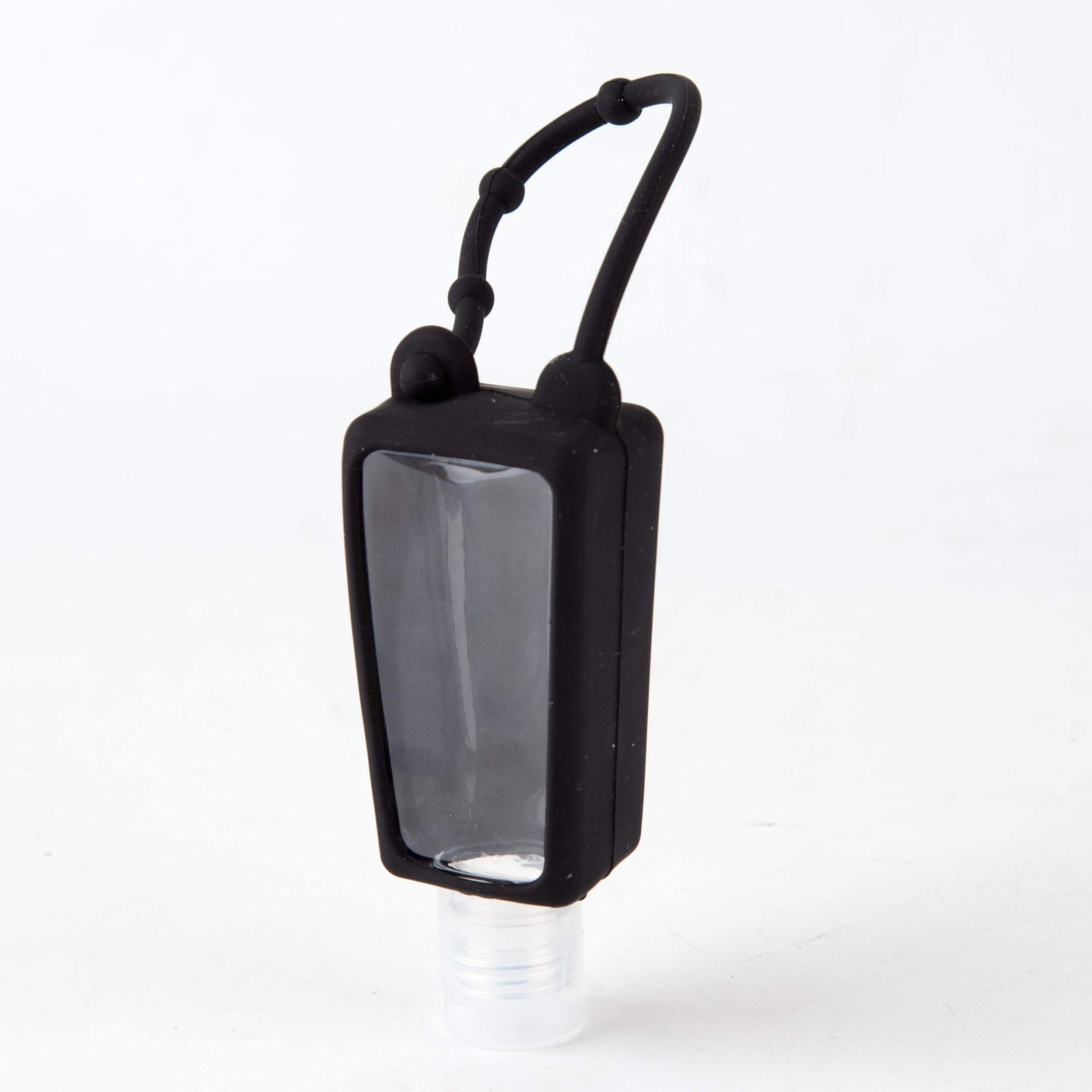 AutoTrends Hand Sanitizer Bottle Keychain Front_Three_Fourths_Angled_Left