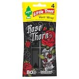 Little Trees Rose Thorn Vent Wrap Air Freshener, 4-pk Front_Flat