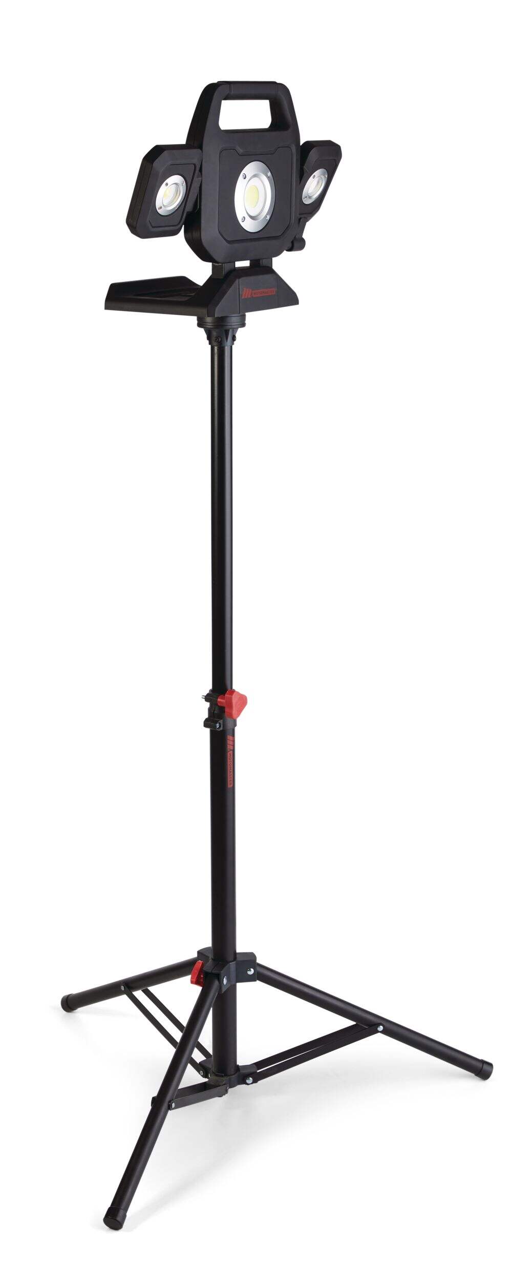 MotoMaster Detachable Tripod LED Work Light Front_Three_Fourths_Angled_Right