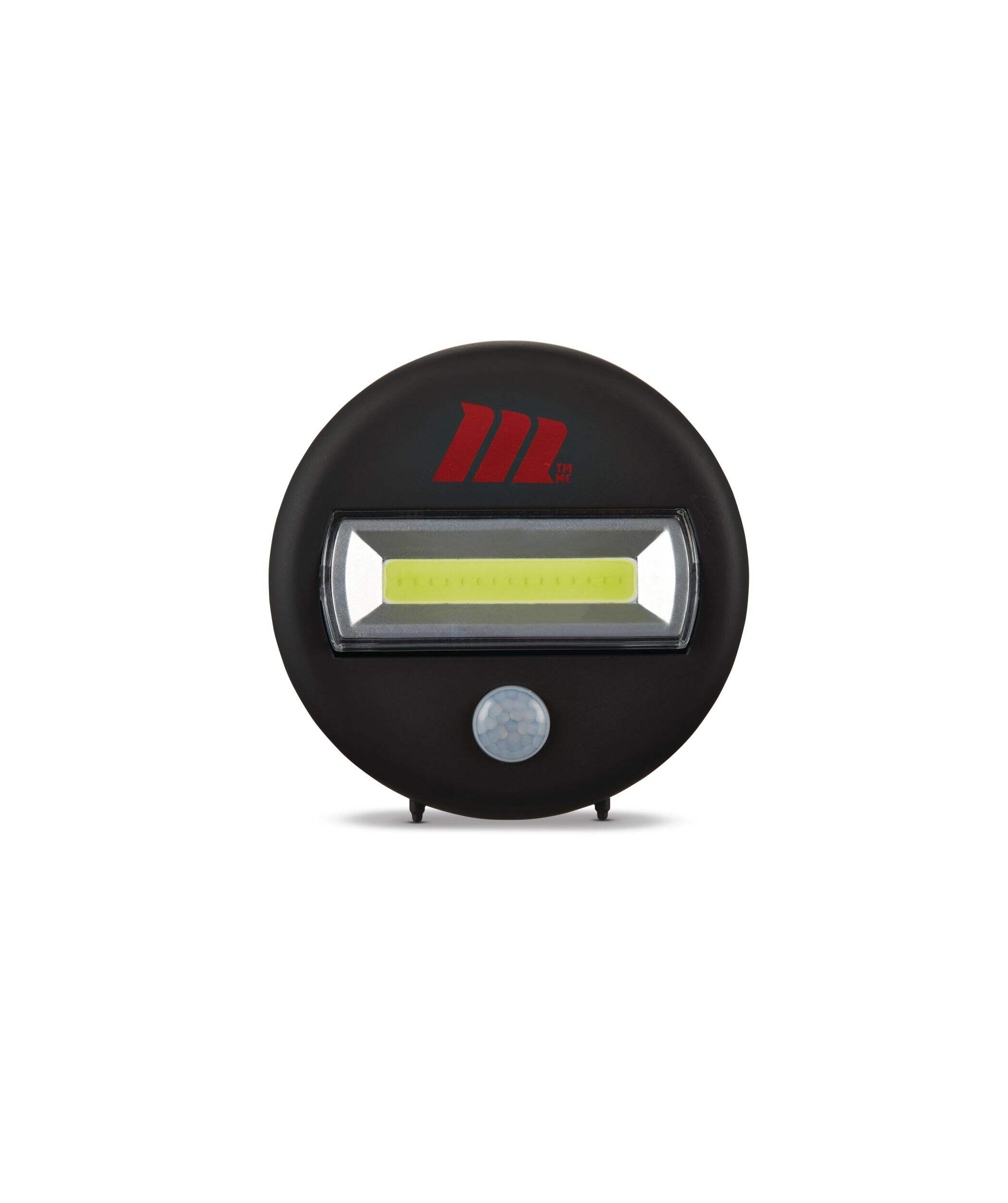 Lampe de travail à capteur MotoMaster, 100 lumens, lumière chaude Front_Flat