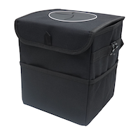 AutoTrends Automotive Trash Bin Front_Three_Fourths_Angled_Left