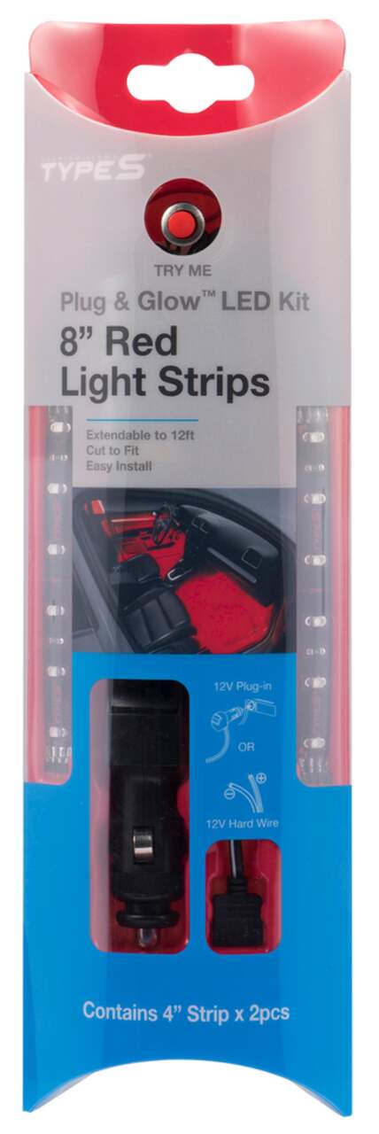 Type S Plug Glow Lighting Kit 8 in Canadian Tire