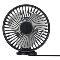 AutoTrends USB Powered Car Fan, 5-in Front_Flat