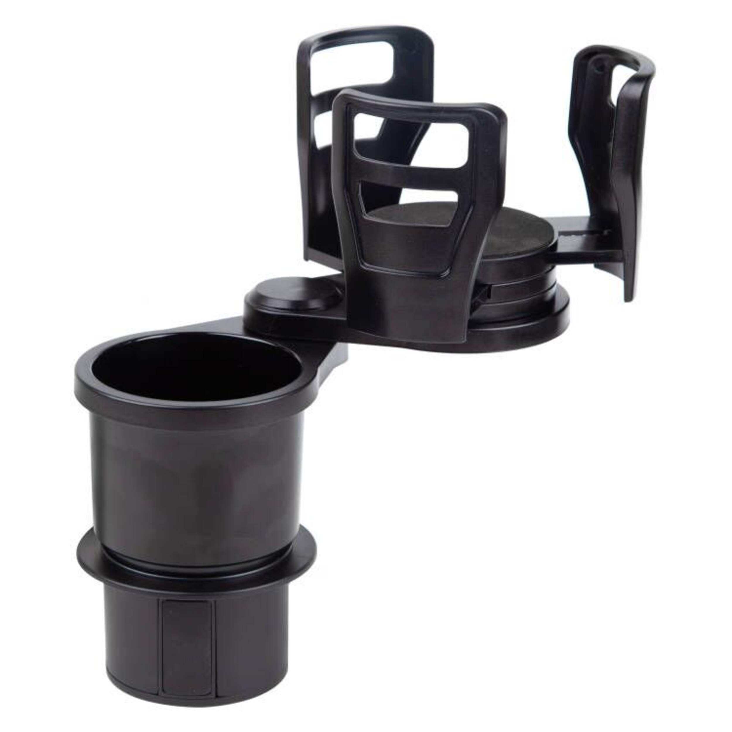 AutoTrends 2-in-1 Car Cup Holder Insert Front_Angled_Left