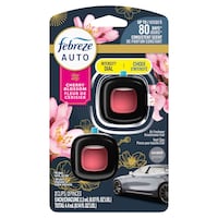 Assainisseur d'air pour bouche d'air Febreze, Fleur de cerisier, paq. 2 Front_Flat