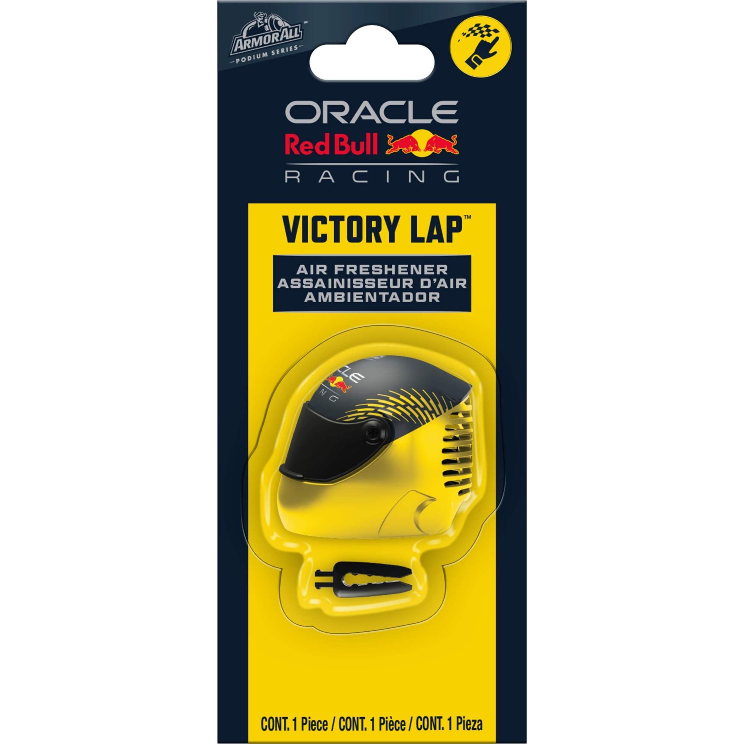 Assainisseur d'air à pince pour bouche d'air Armor All, Helmet Victory Front_Flat