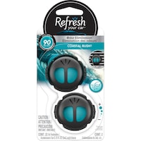 Refresh Your Car Coastal Rush Vent Clip, 2-pk Front_Flat