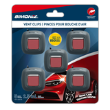 Simoniz New Car Vent Clip Air Freshener, 5-pk Front_Flat