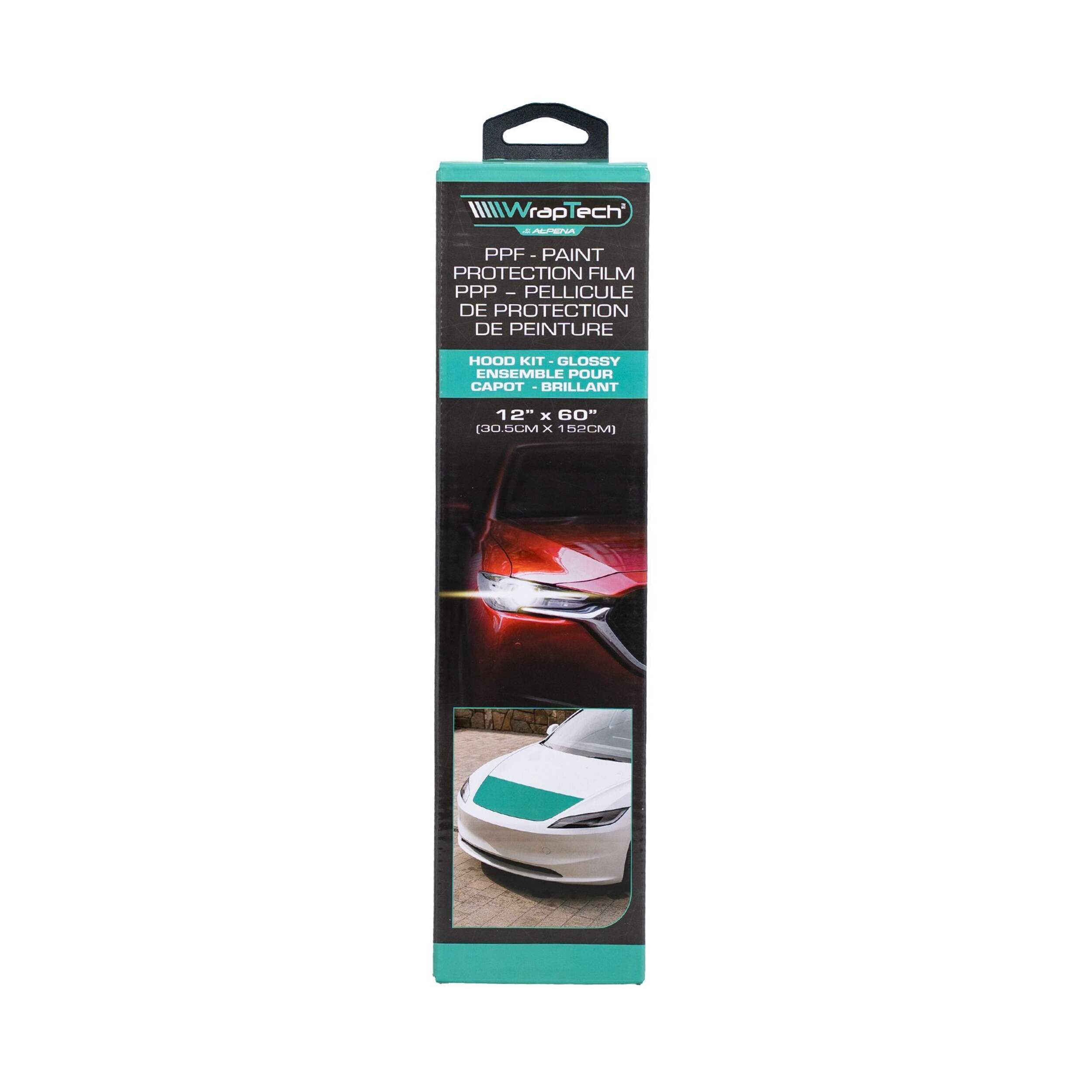 Pellicule de protection de peinture Alpena pour capot Front_Flat