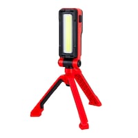 MotoMaster Handheld Tripod Work Light Front_Three_Fourths_Angled_Left