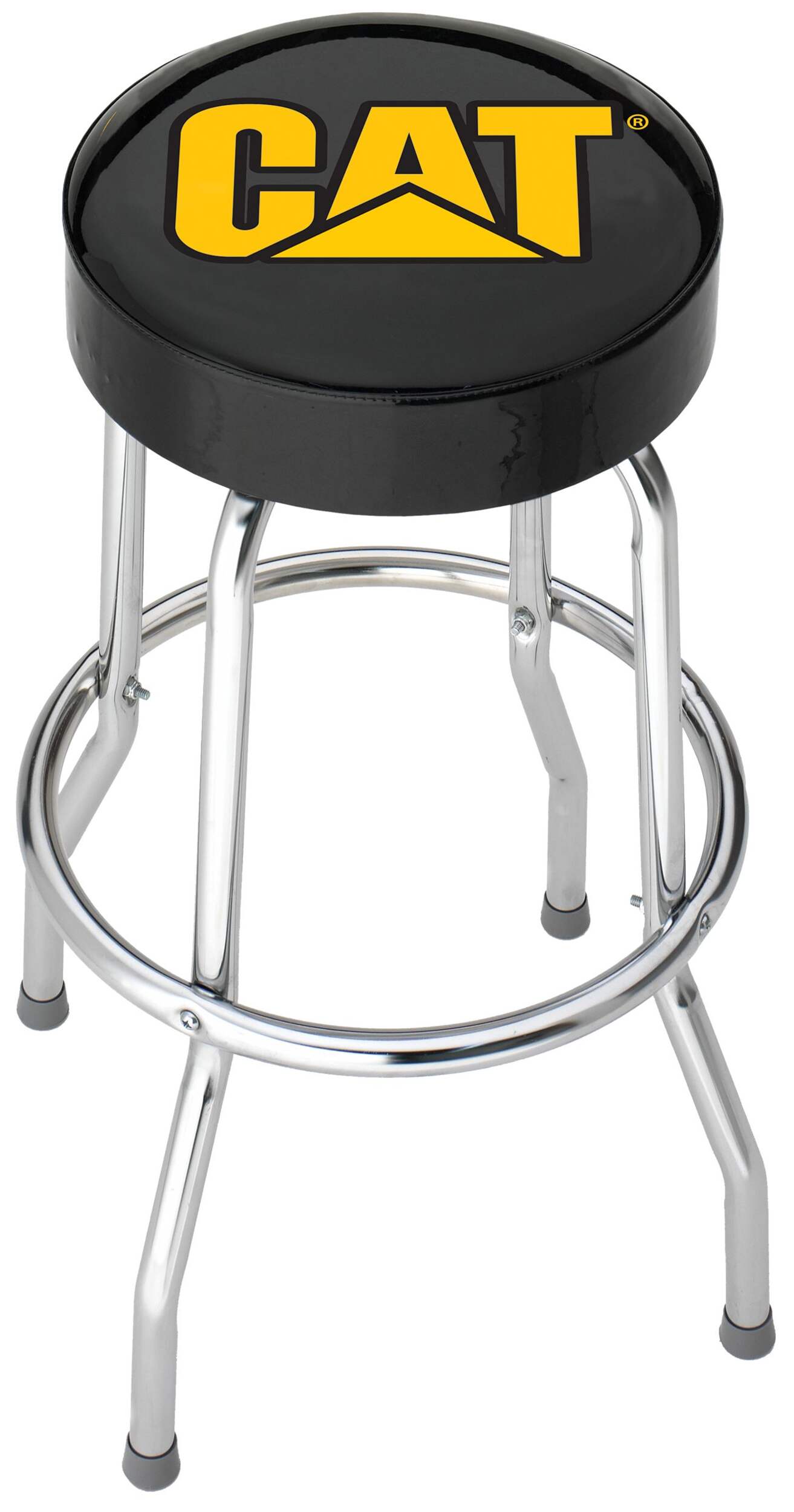 Tabouret de bar avec logo CAT Front_Elevated