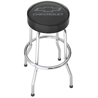 Tabouret de bar Chevy, noir Front_Elevated