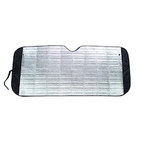 AutoTrends Vehicle Sunshade with Premium Foam Insulation Front_Elevated