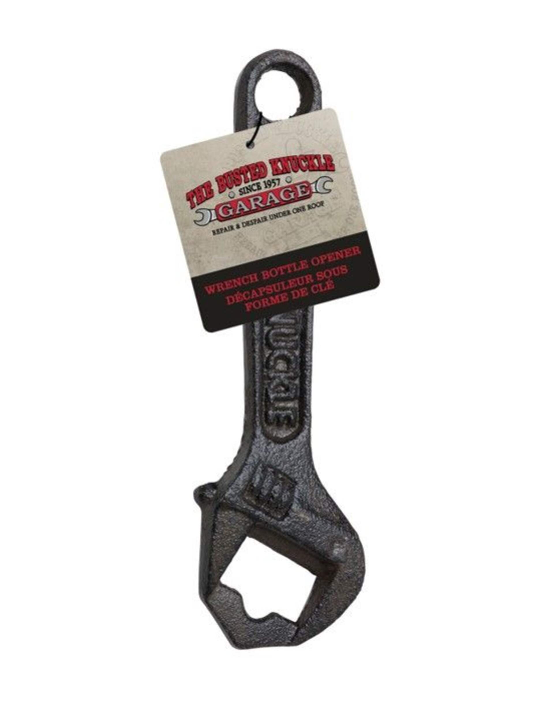 Busted Knuckle Garage Bottle Opener Front_Flat