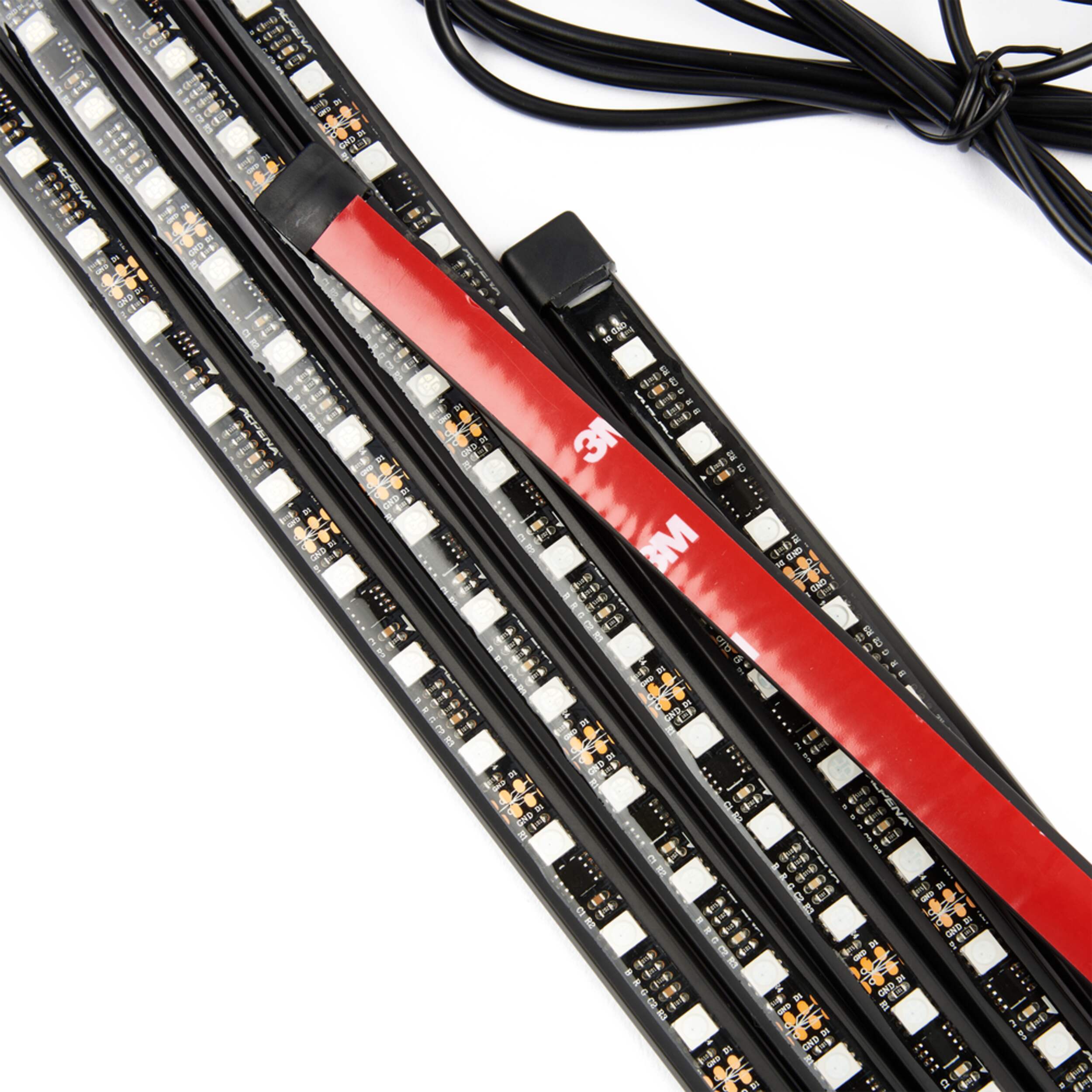 Alpena UnderGlowz RGB 12V LED Bluetooth AppControlled Light Strip Kit